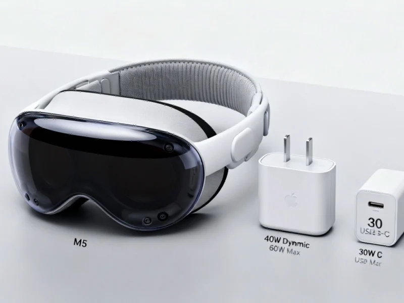 Apple's M5 Vision Pro Prioritizes Power Efficiency Over RAM Boost, Ships With Upgraded Charger - Professional coverage