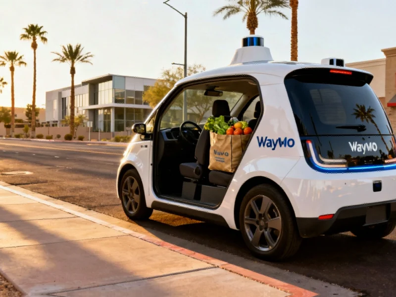 Autonomous Delivery Alliance Forms as Waymo and DoorDash Launch Phoenix Pilot