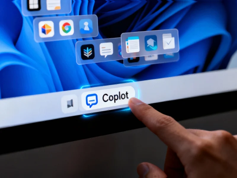Microsoft Integrates AI Assistant Directly into Windows 11 Taskbar with New Copilot Features - Professional coverage