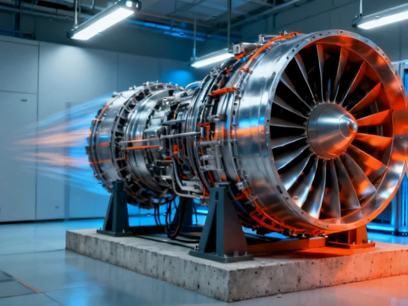 Jet Engine Power Plants: The Unlikely Backbone of Modern AI - From Flight to Light: How Aviation Engines Are Energizing AI's