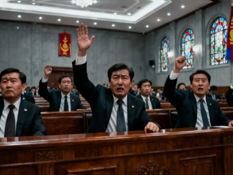 Mongolian Government in Crisis as Prime Minister and Parliament Speaker Ousted in Confidence Votes - Professional coverage